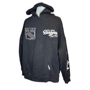 NY Rangers Black Hoodie